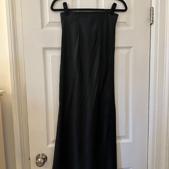 Quince Washable 100% Silk Maxi Skirt - Picture 4 of 5